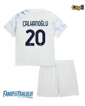 Inter Milan Hakan Calhanoglu #20 Echipament de Fotbal Replică 2025-26 Copii Deplasare (+ Șorturi)